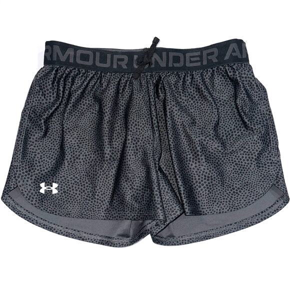 Under Armour Girls Play Up Printed Athletic Running Shorts Size Girls Youth L - Picture 3 of 11